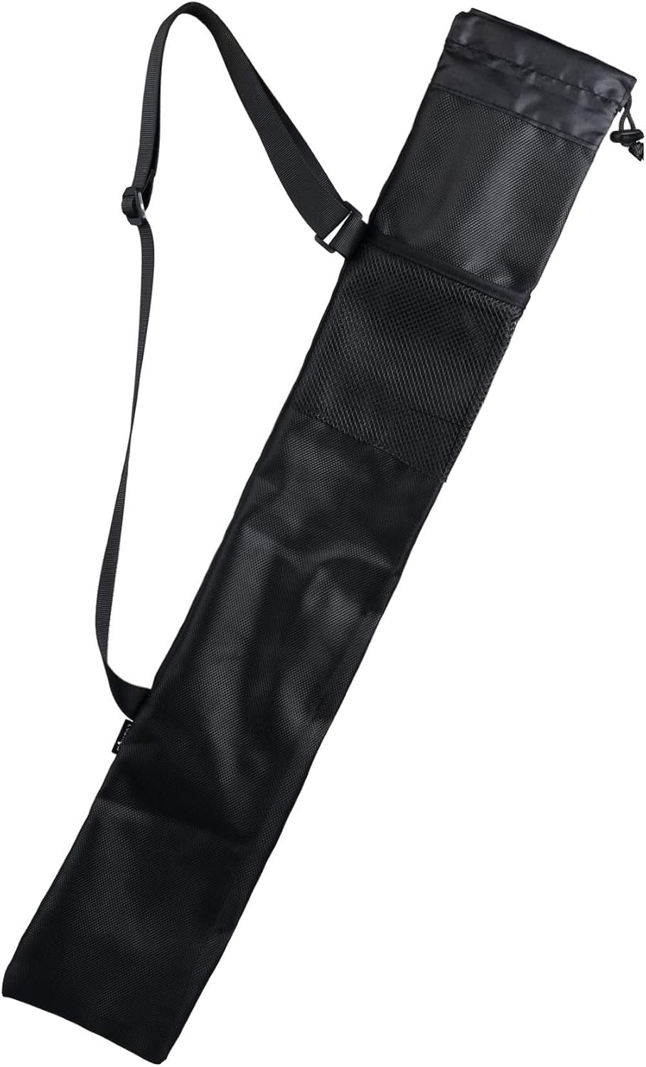 Trekking Poles Carry Bag Portable Hiking Poles Carrying Shoulder Bag Tent Poles Replacement Storage Pouch for Trekking Hiking Poles & Walking Stick, Ajustable Shoulder Strap, Black