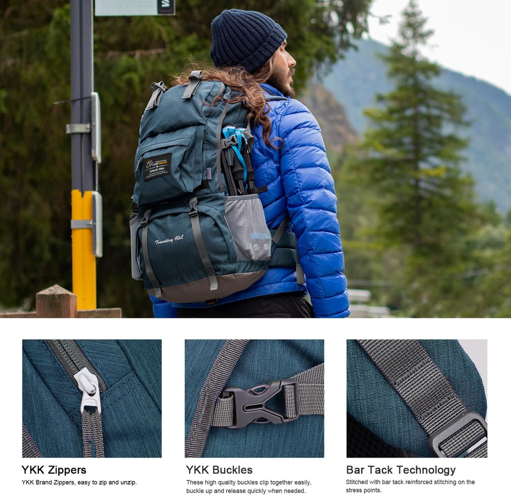 40L Hiking Backpack Lightweight Travel Backpack for Men&Women Outdoor Camping Backpacking