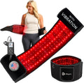 Red Light Therapy Belt – Allevared Infrared Red Light Therapy for Body, Back Pain and Shoulder - 660Nm & 850Nm near Infrared Heating Pad – Adjustable & Portable for Wellness & Relaxation