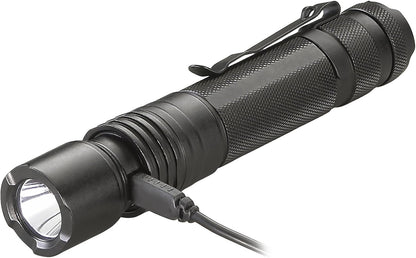 Streamlight 88052 Protac HL USB 1000-Lumen Multi-Fuel USB Rechargeable Professional Tactical Flashlight with USB Cable, and Holster, Black, Box